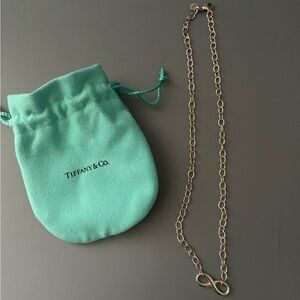 Tiffany & Co. Silver Infinity Chain Necklace